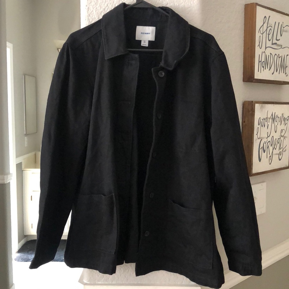 Old Navy Black Denim Jacket